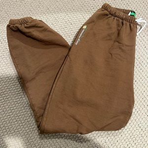 Brown Heavy Manners Sweatpants